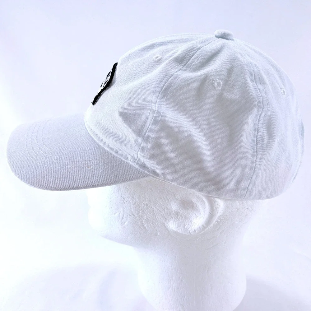 North Carolina Outer Banks Shark Patch Sunsations White Baseball Dad Hat Cap